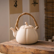 Kabocha Pumpkin Ceramic Teapot