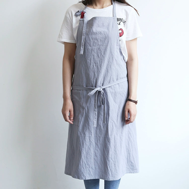 Japanese Style Kitchen Apron Cotton