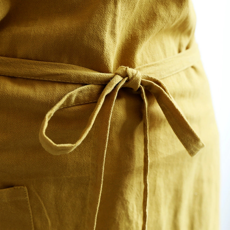 Japanese Style Kitchen Apron Cotton