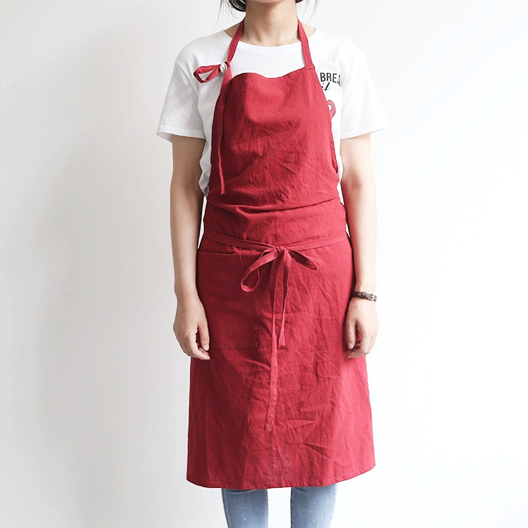 Japanese Style Kitchen Apron Cotton