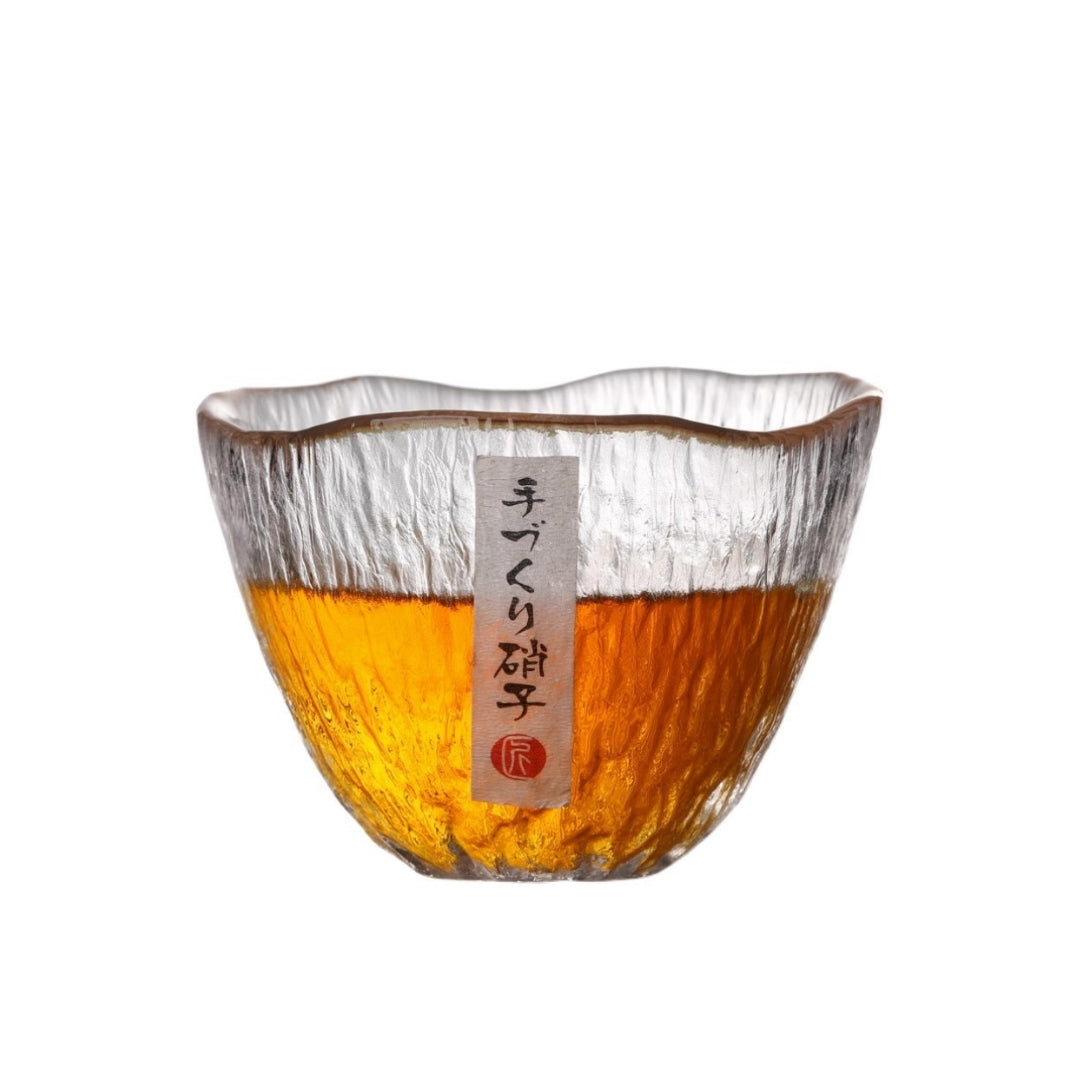 Verre à whisky japonais martelé Kizami