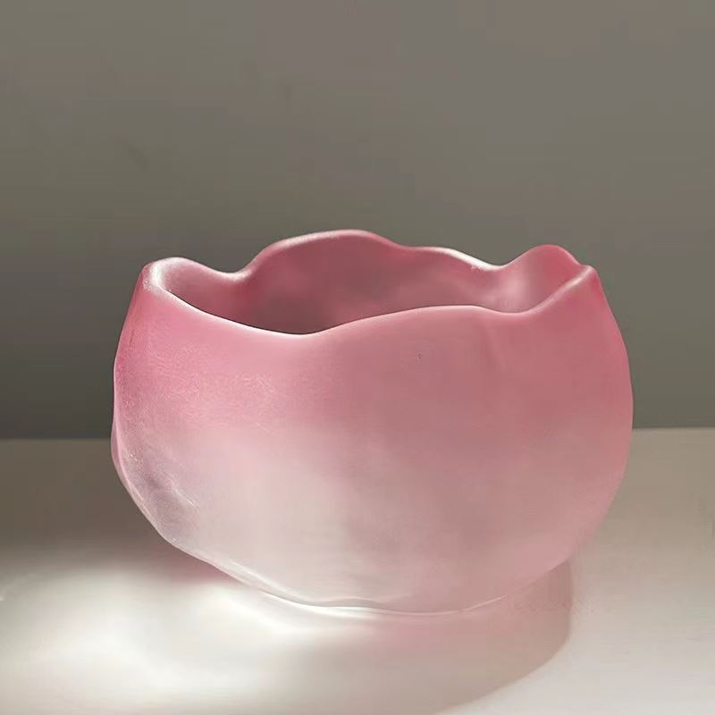 Japanese Frozen Flower Tea Cup Set Hatsuyuki