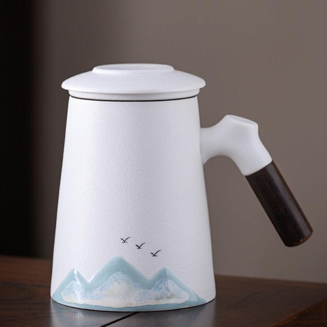 infuser mug with lid