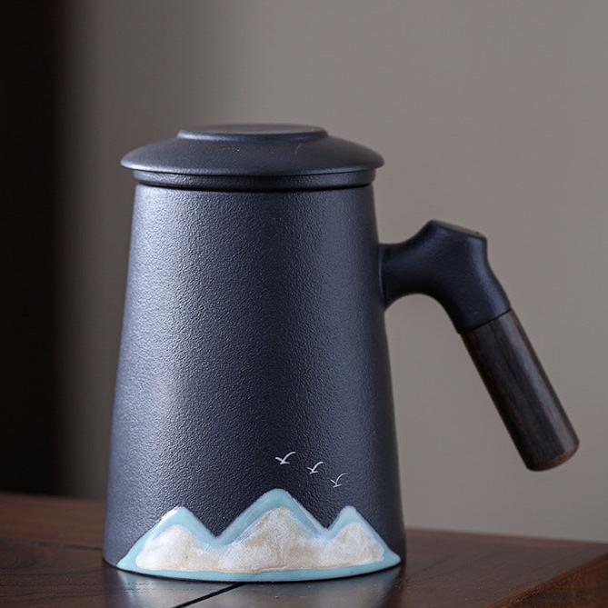 infuser mug with lid