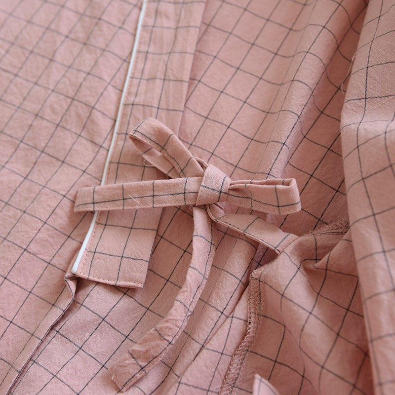 japanese pajamas female cotton