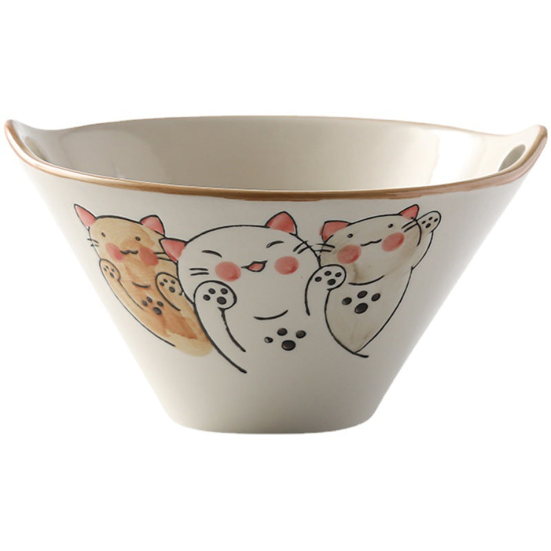 ramen bowl with chopstick holder